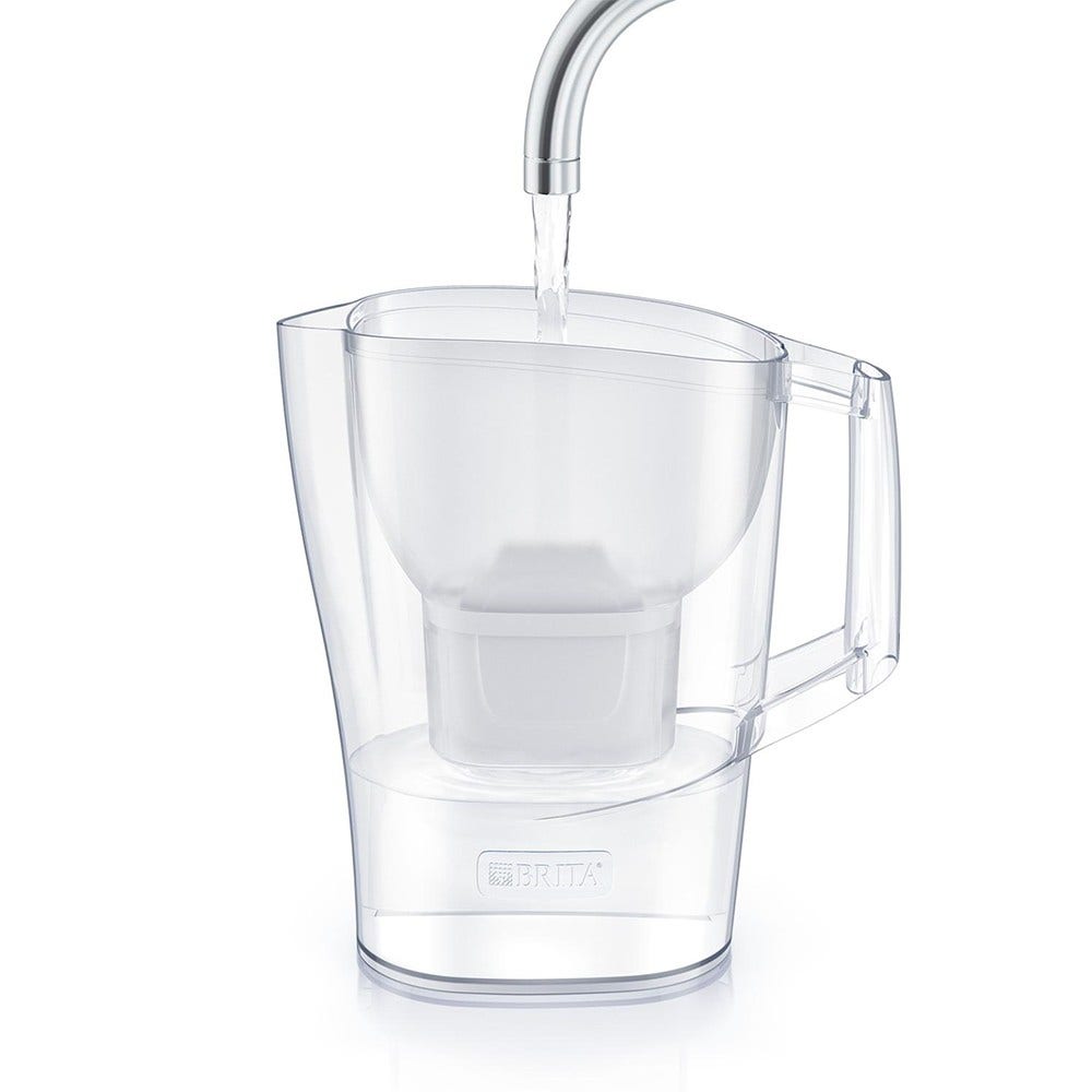 BRITA Aluna Wasserfilter Kanne 2.4L + 13 MAXTRA PRO Wasserfilter (filtert PFAS)