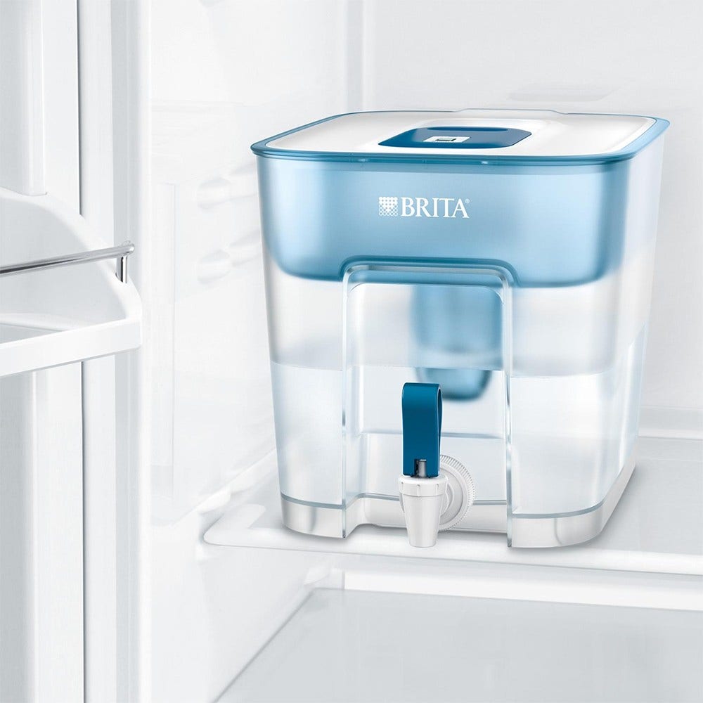 BRITA Wasserfiltersystem Flow + 7 MAXTRA PRO Wasserfilter (filtert PFAS)