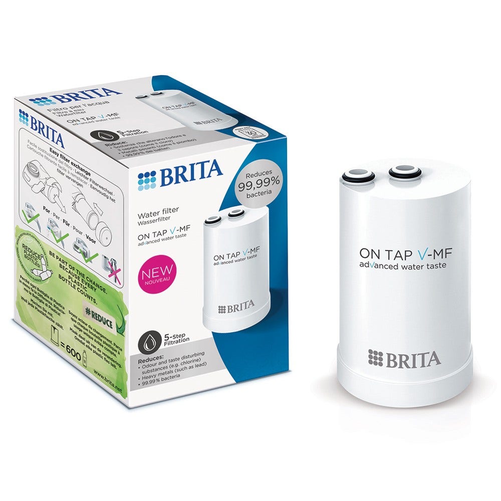 BRITA ON TAP V-MF Wasserfilterkartusche >0,5 Mikron (filtert PFAS)