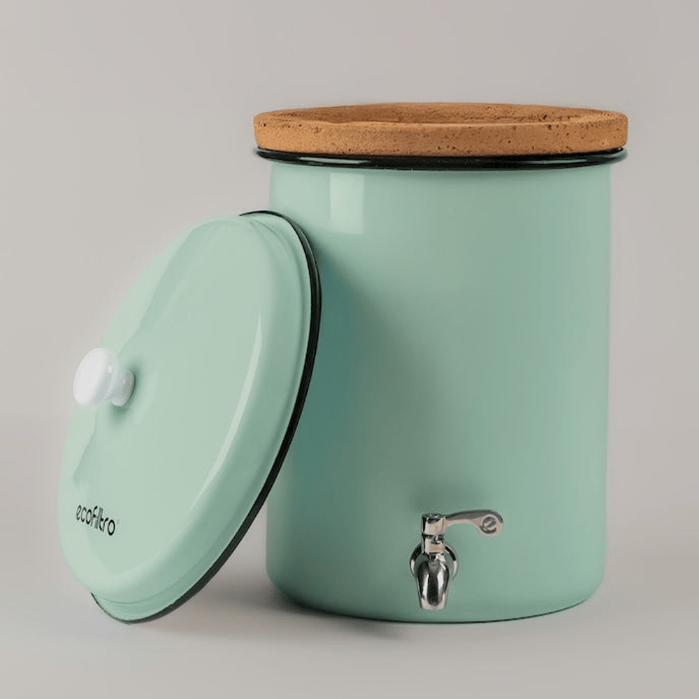 Ecofiltro Wasserfilter 5L Mintgrün (filtert PFAS)