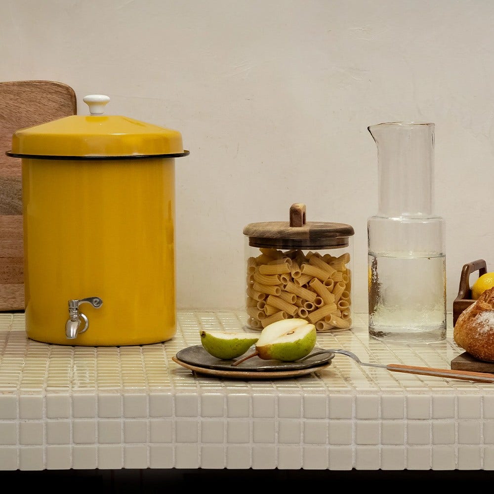 Ecofiltro Wasserfilter 5L Starterset Gelb (filtert PFAS)
