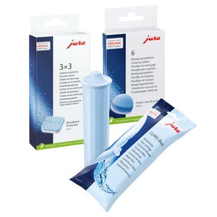 Jura Pflegeset Wasserfilter + Reinigungstabletten + Entkalkungstabletten