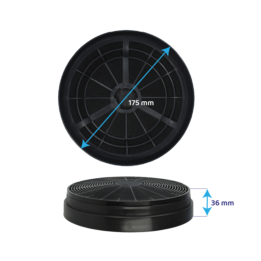 Amica Aktivkohlefilter 11070025 (2St.)