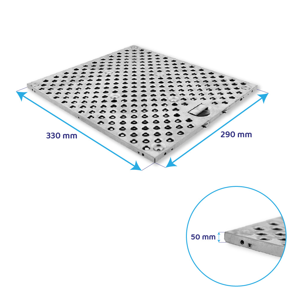 Elica Metall-Fettfilter 330x290mm KIT0010806