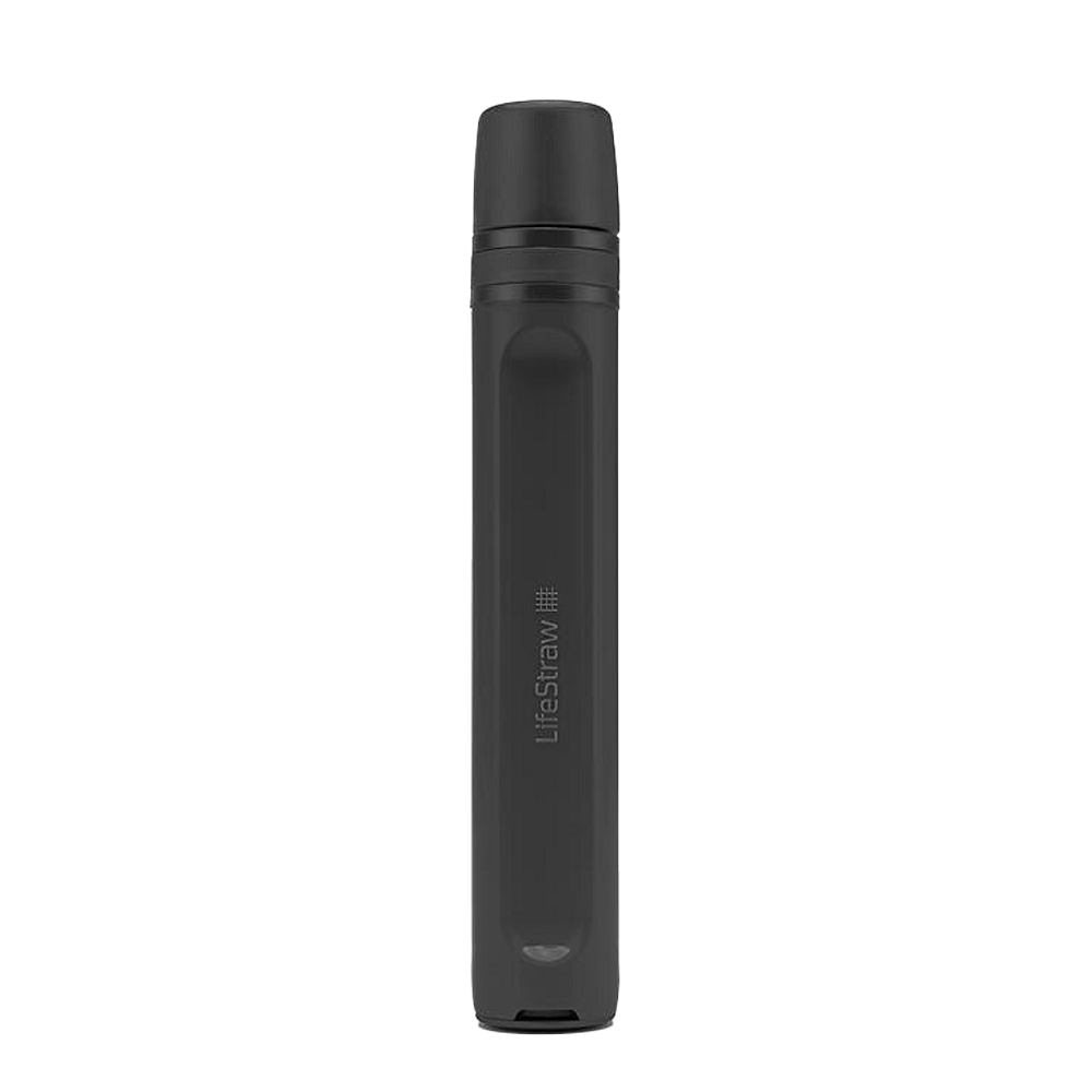 LifeStraw Peak Serie Filterstrohhalm Dunkles Bergschwarz