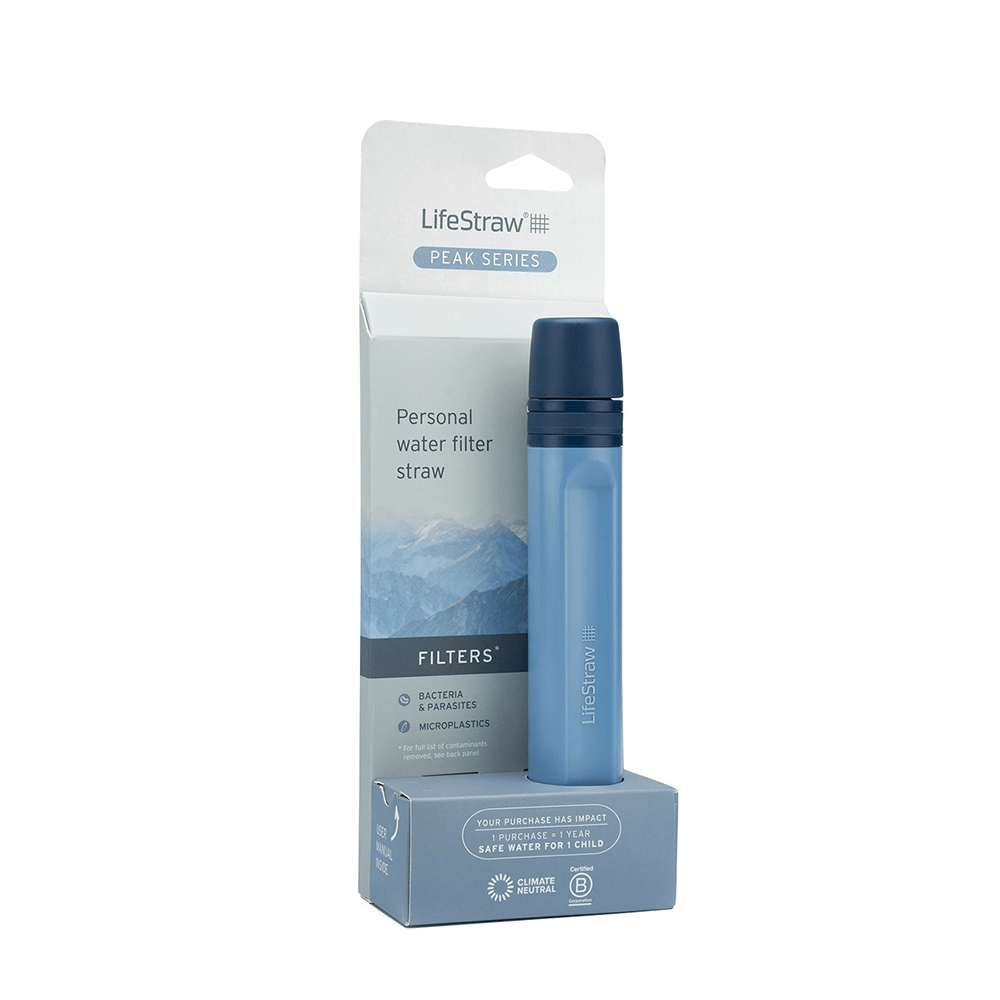 LifeStraw Peak Serie Filterstrohhalm Bergblau