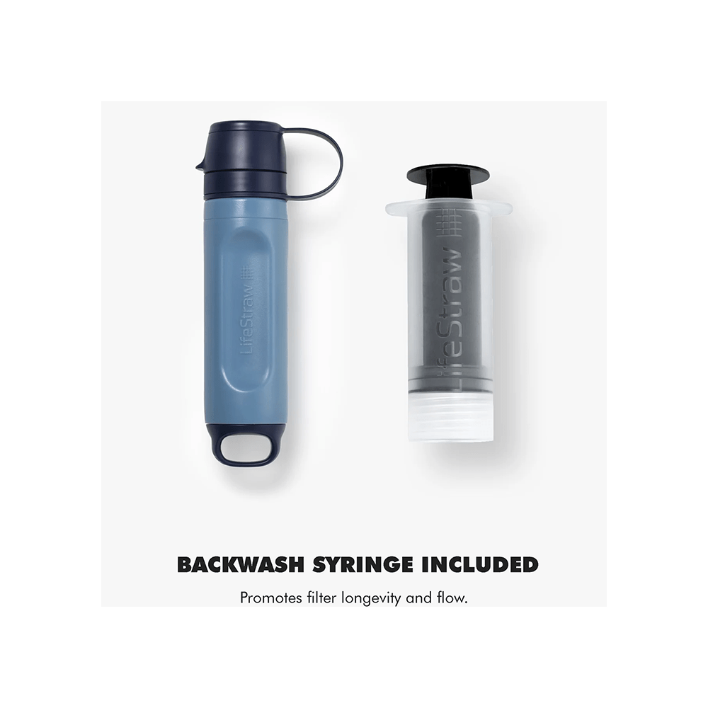 LifeStraw Peak Series Solo Wasserfilter Bergblau
