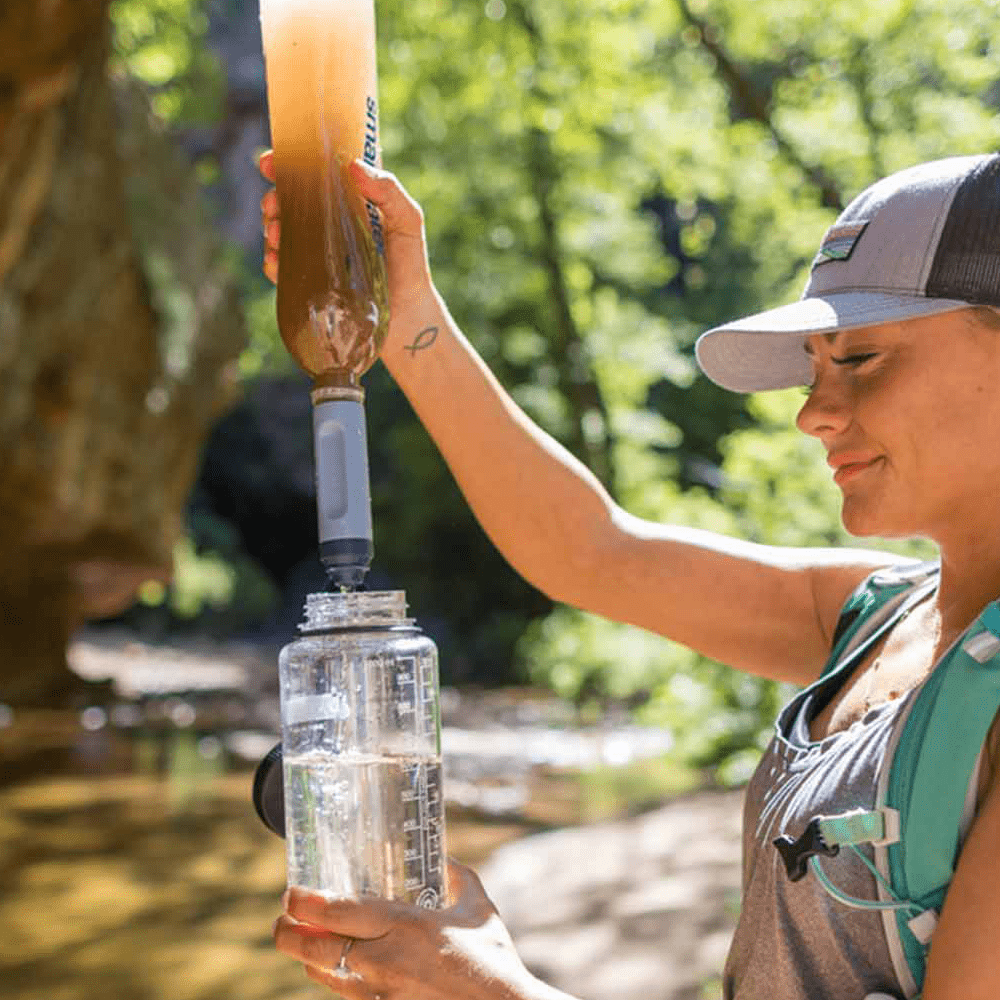 LifeStraw Peak Series Solo Wasserfilter Bergblau