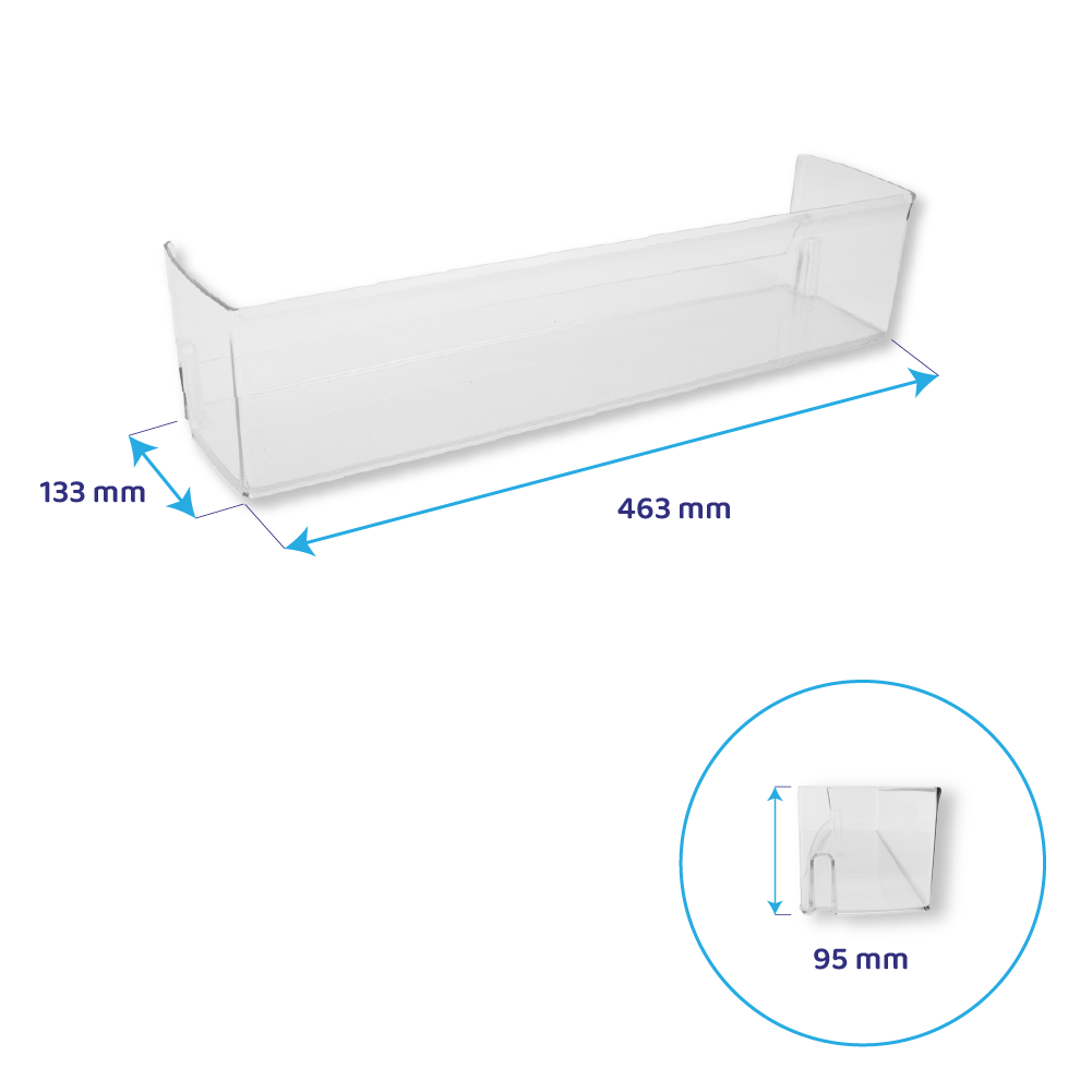 LG Butterfach für Kühlschrank 463x133mm MAN64368305