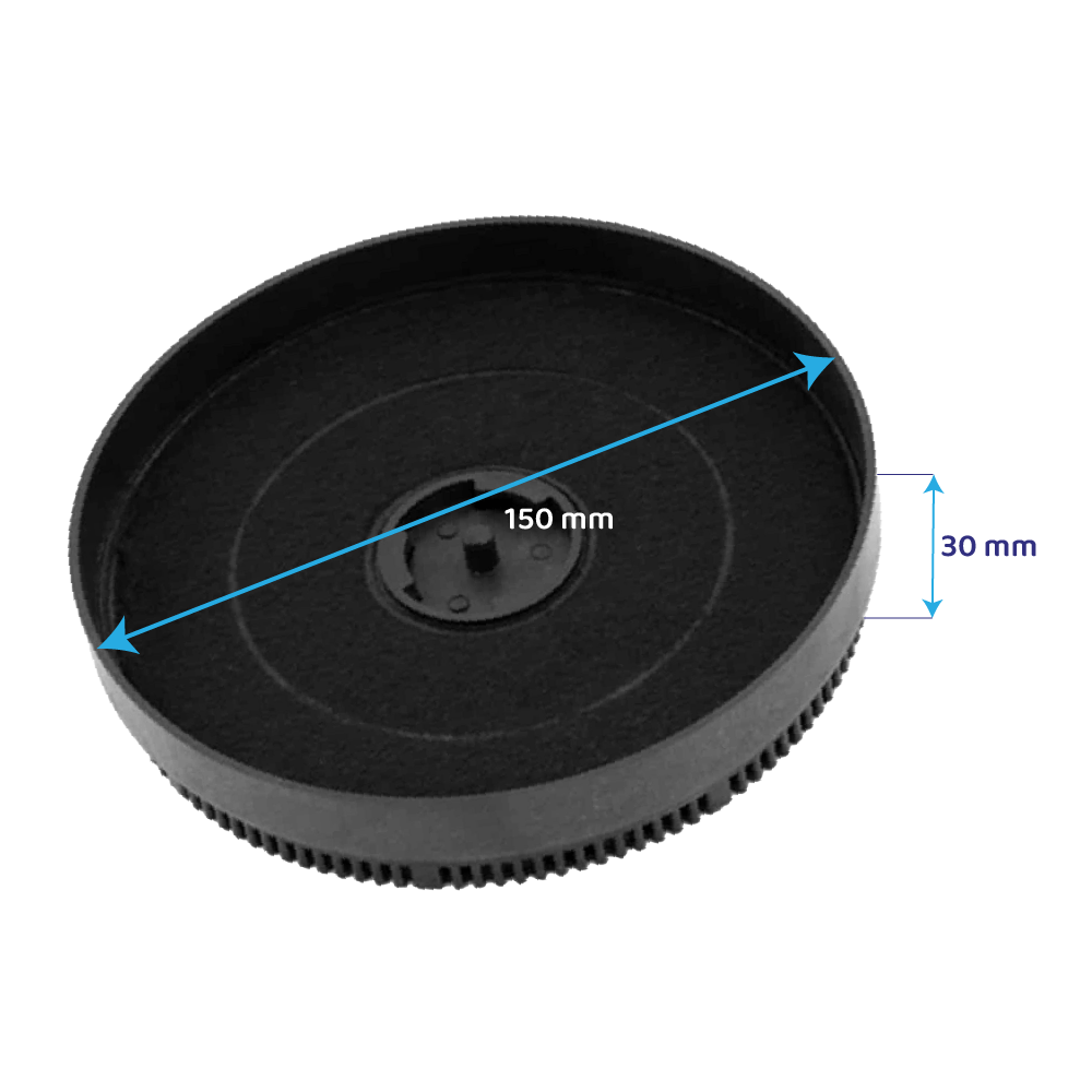 Midea Aktivkohlefilter MKF140 / 12173000001200 (2St.)