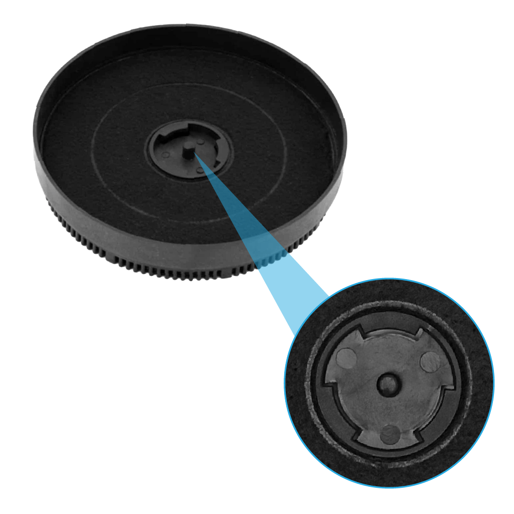 Aktivkohlefilter geeignet für GoodHome 50 / CARBFILT50 (2St.)