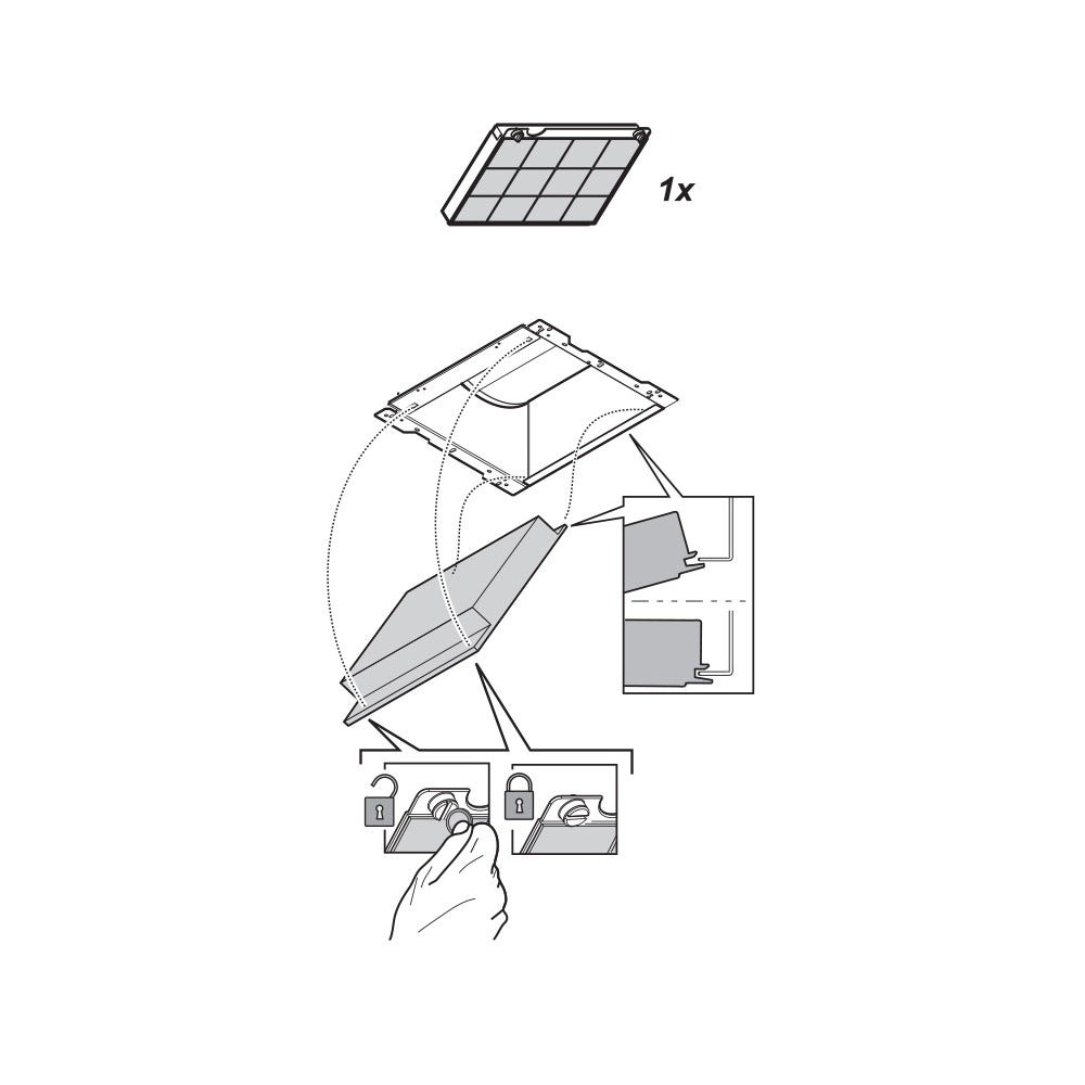 Neff Aktivkohlefilter 647734 / 00647734