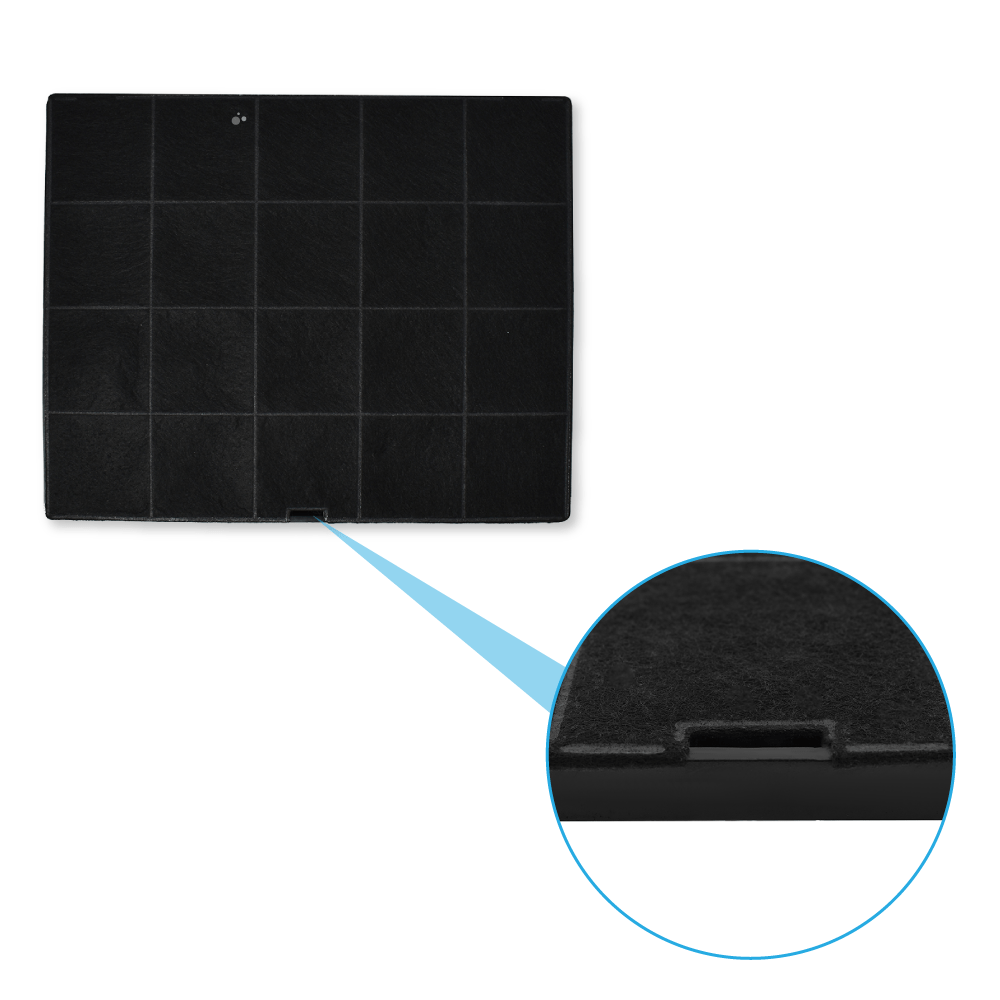 Aktivkohlefilter geeignet für Boretti KF113 (2St.)