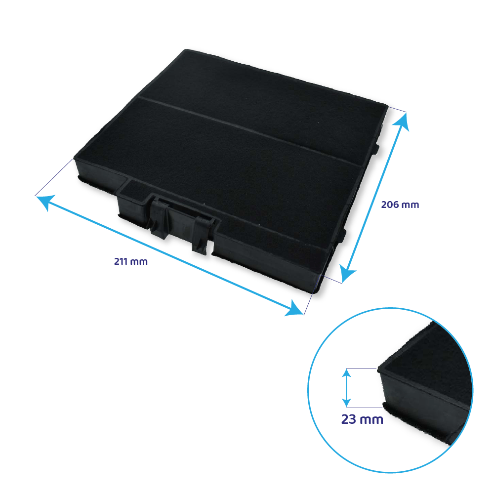 Aktivkohlefilter geeignet für Siemens 11022296 / LZ10DXA00