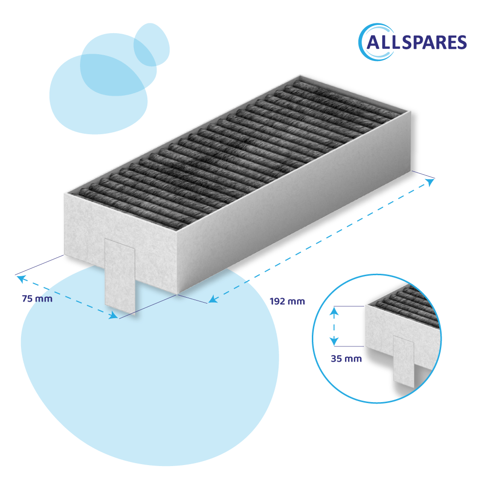 CleanAir Plus Aktivkohlefilter geeignet für Siemens iQ300 / iQ500 | HZ9VRCR1  (4St.)