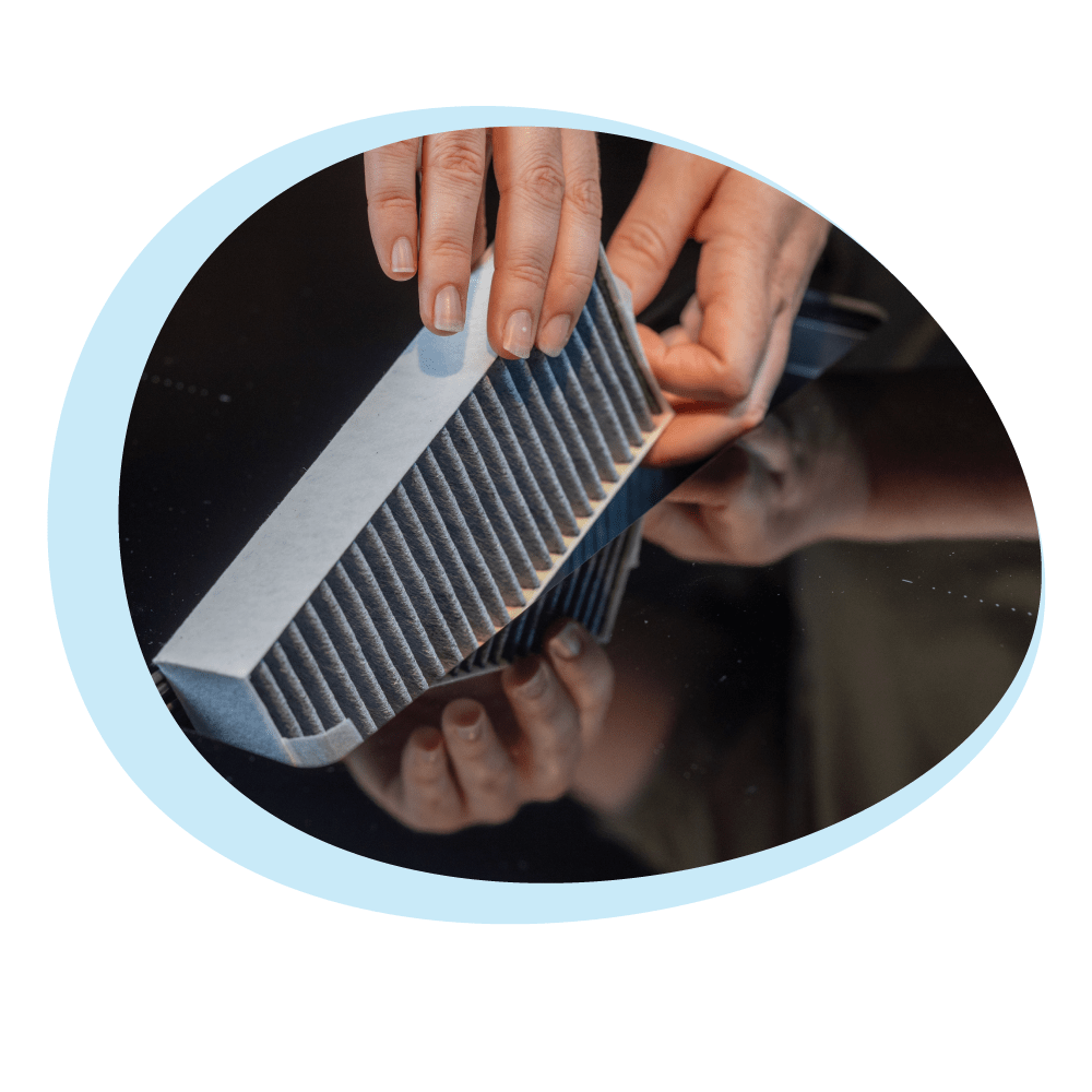 CleanAir Aktivkohlefilter geeignet für Siemens set 17007113 / HZ9VRUD0