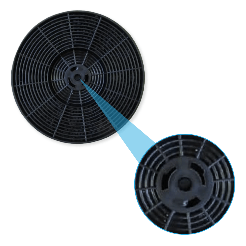 Glem Aktivkohlefilter CR720 (2St.)