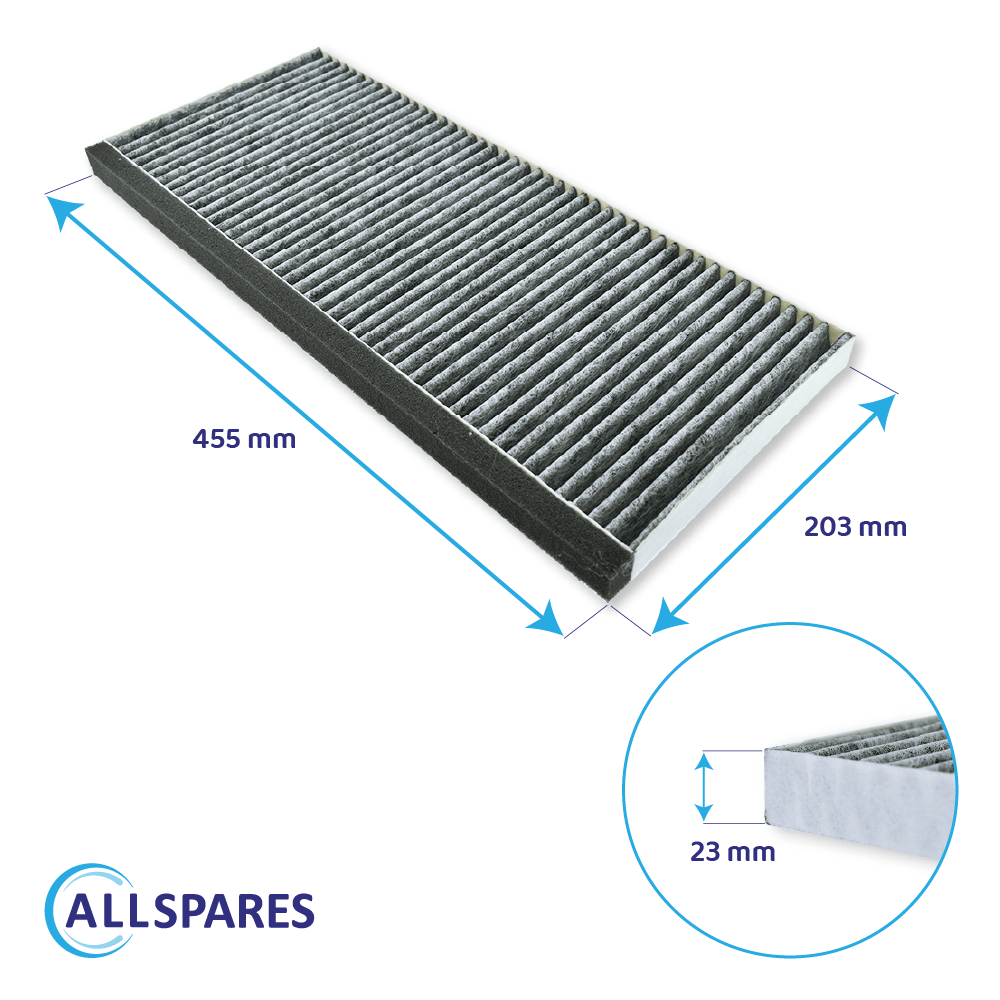 CleanAir Aktivkohlefilter geeignet für Bosch 17006837