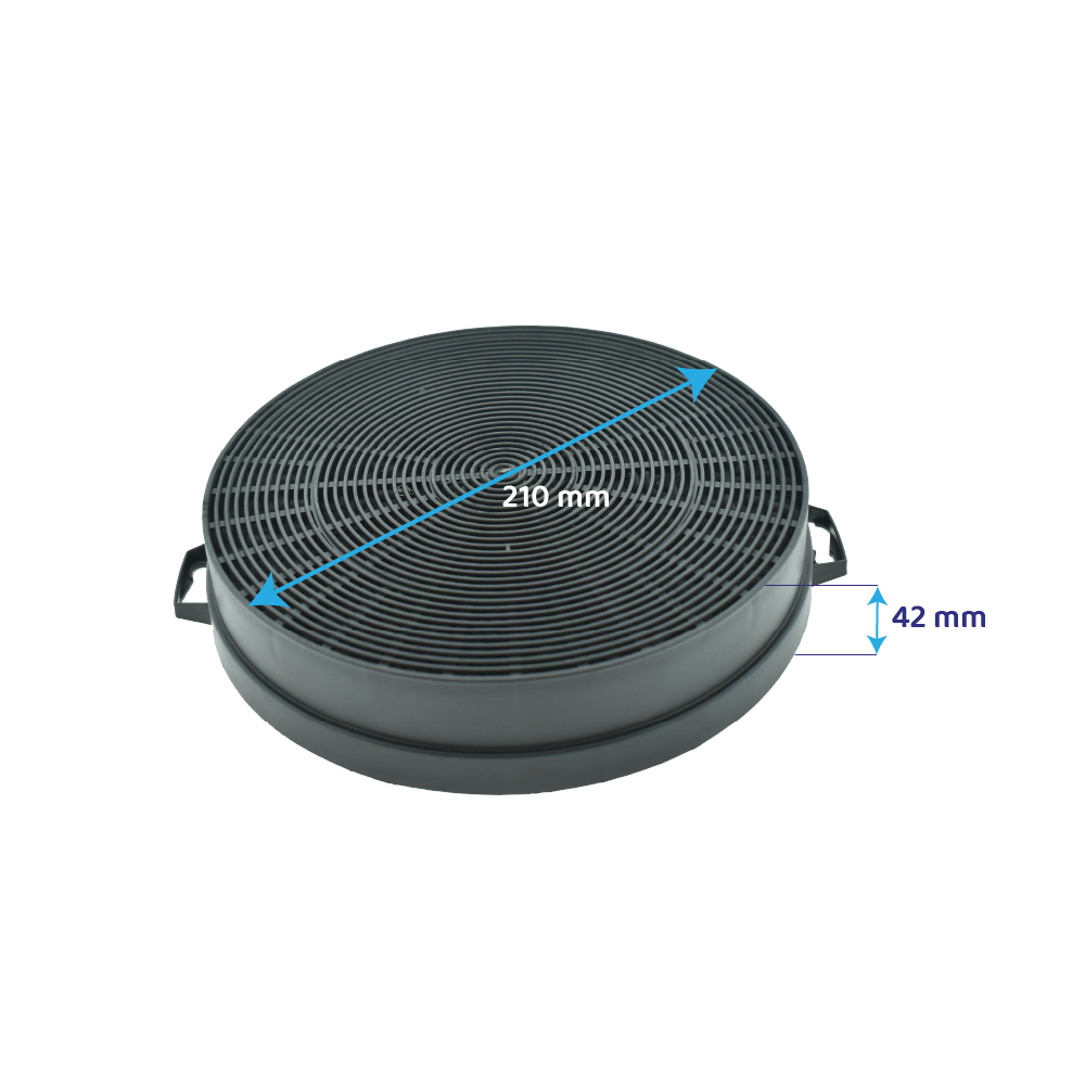 Aktivkohlefilter geeignet für Bosch 353121 / 00353121 (2St.)