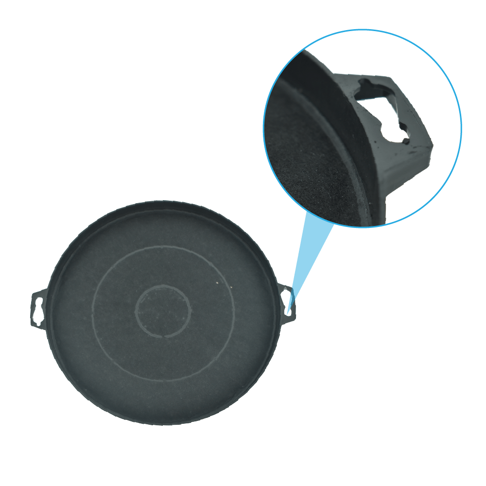Aktivkohlefilter geeignet für Bosch 353121 / 00353121 (2St.)