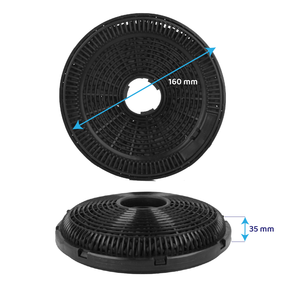 Beko Aktivkohlefilter 9197068268 (2 Stk.)