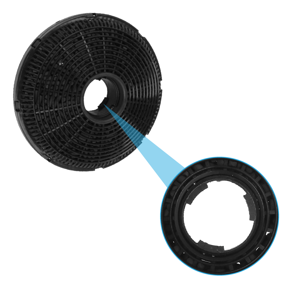 Silverline Aktivkohlefilter KF100 (2 Stk.)