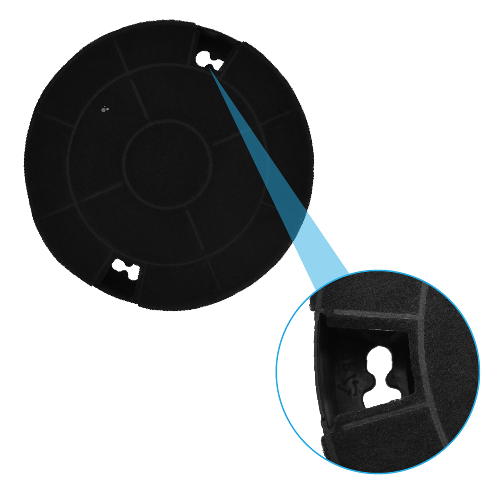 Aktivkohlefilter geeignet für ATAG ACC920 (2St.)