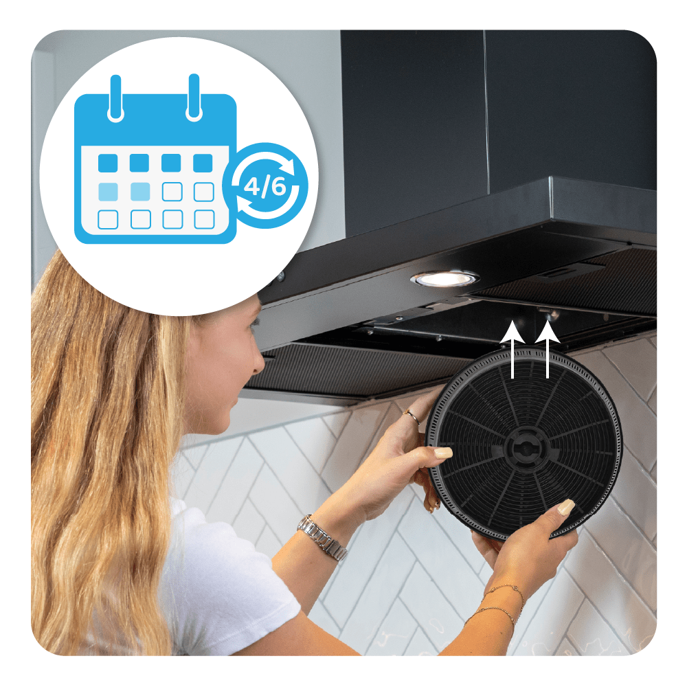 Aktivkohlefilter geeignet für Baraldi Thea / Integra / Esmeralda (2St.)