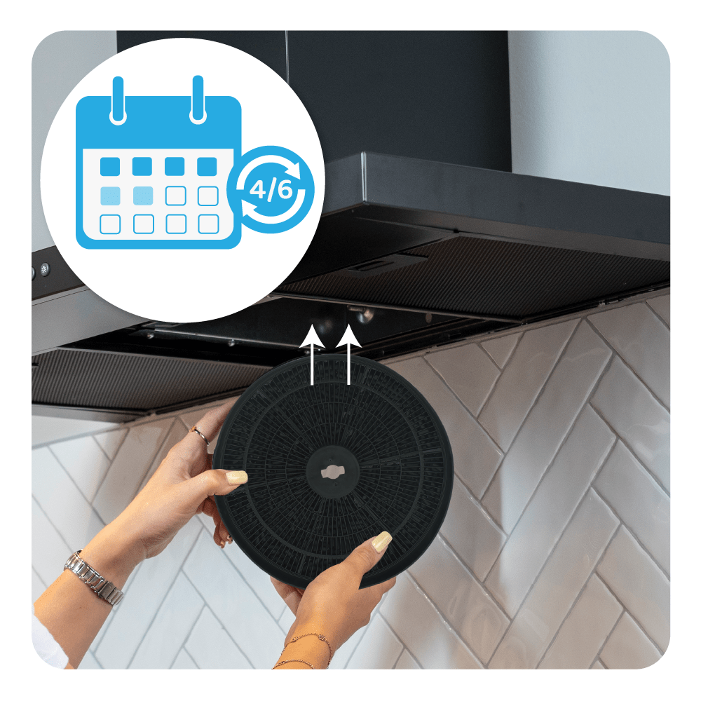 Aktivkohlefilter geeignet für Zanussi Model 190 / ECFB02ST (2St.)