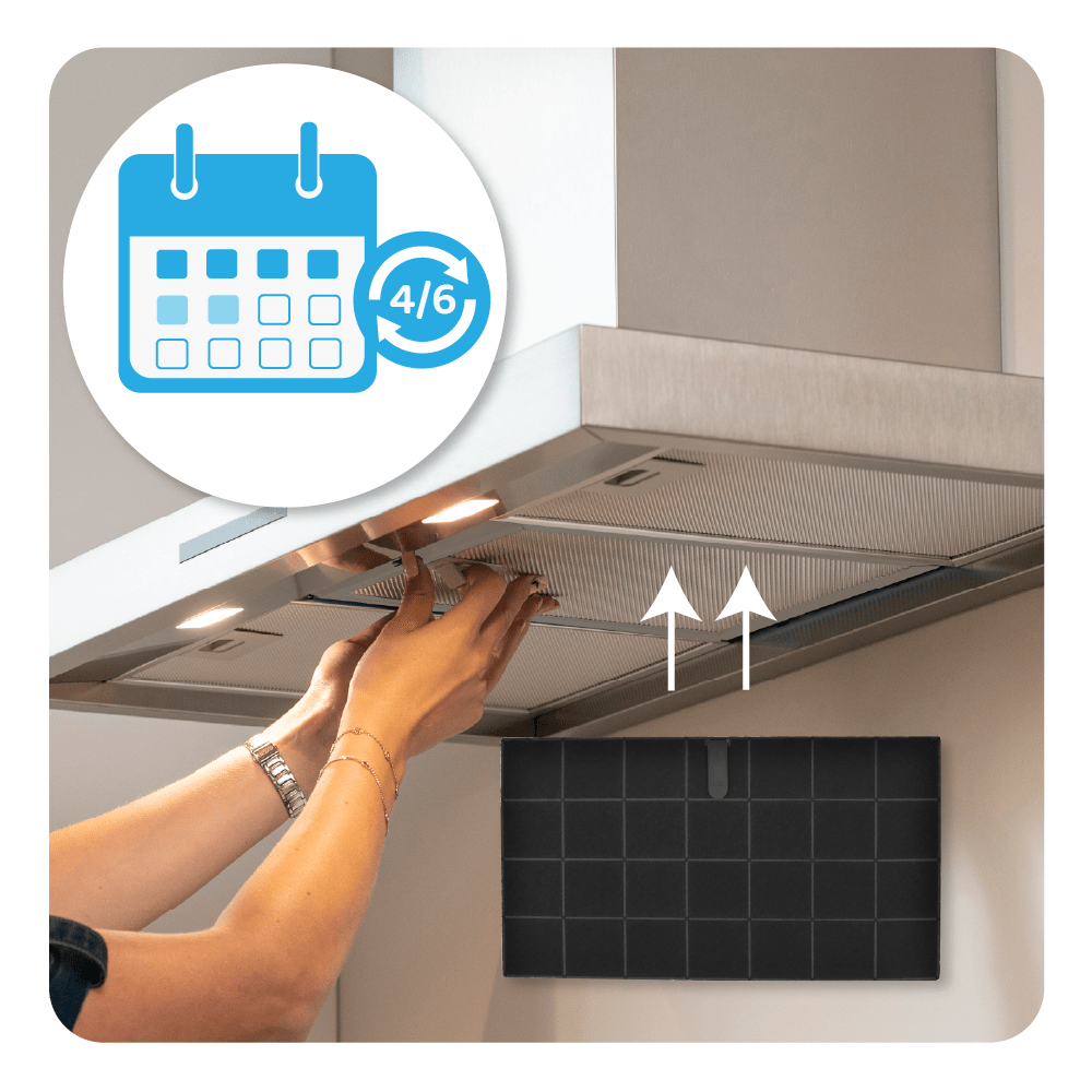 Aktivkohlefilter geeignet für M-System KFBK-3