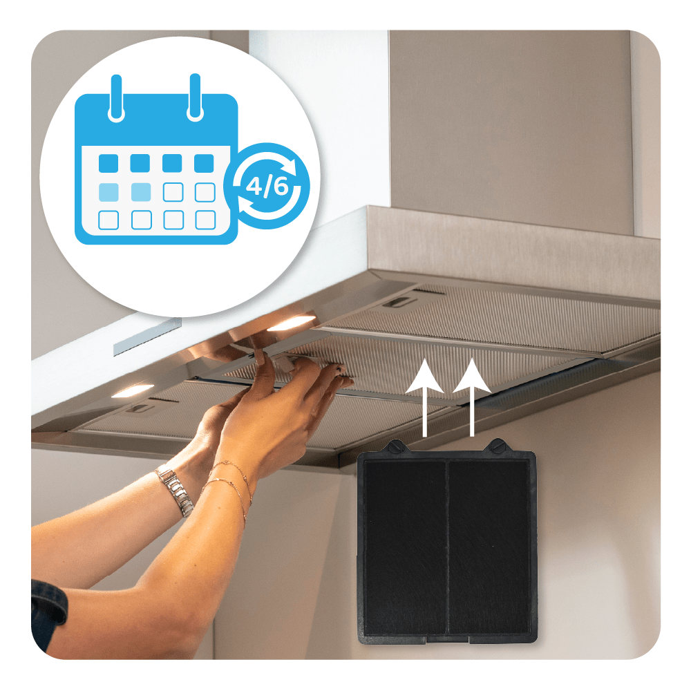 Aktivkohlefilter geeignet für 703134 / 00703134