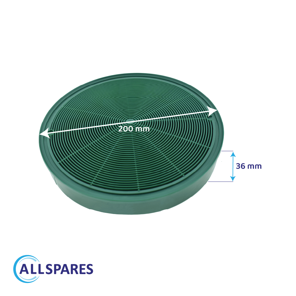 Longlife Aktivkohlefilter geeignet für Electrolux MCFE31 / 9029801306 (2St.)