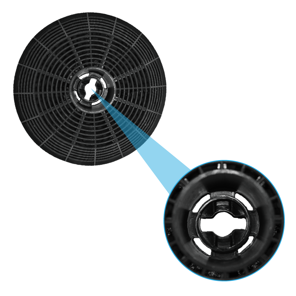 Aktivkohlefilter geeignet für Gorenje AH135 / 417308 (2St.)