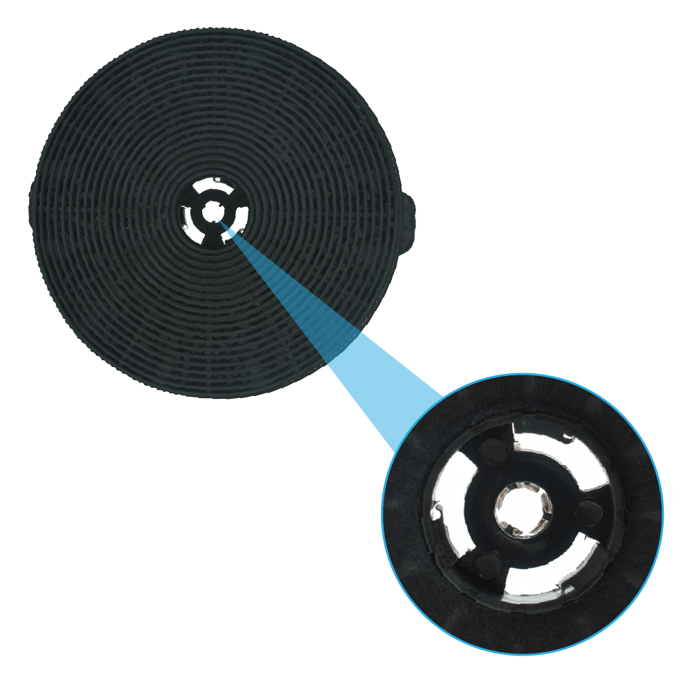 Aktivkohlefilter geeignet für Bomann KF574 (2St.)
