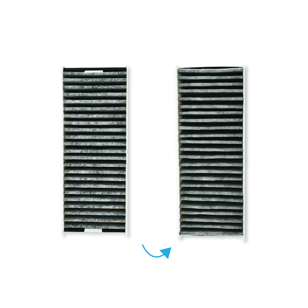 CleanAir Aktivkohlefilter geeignet für Siemens set 17007113 / HZ9VRUD0