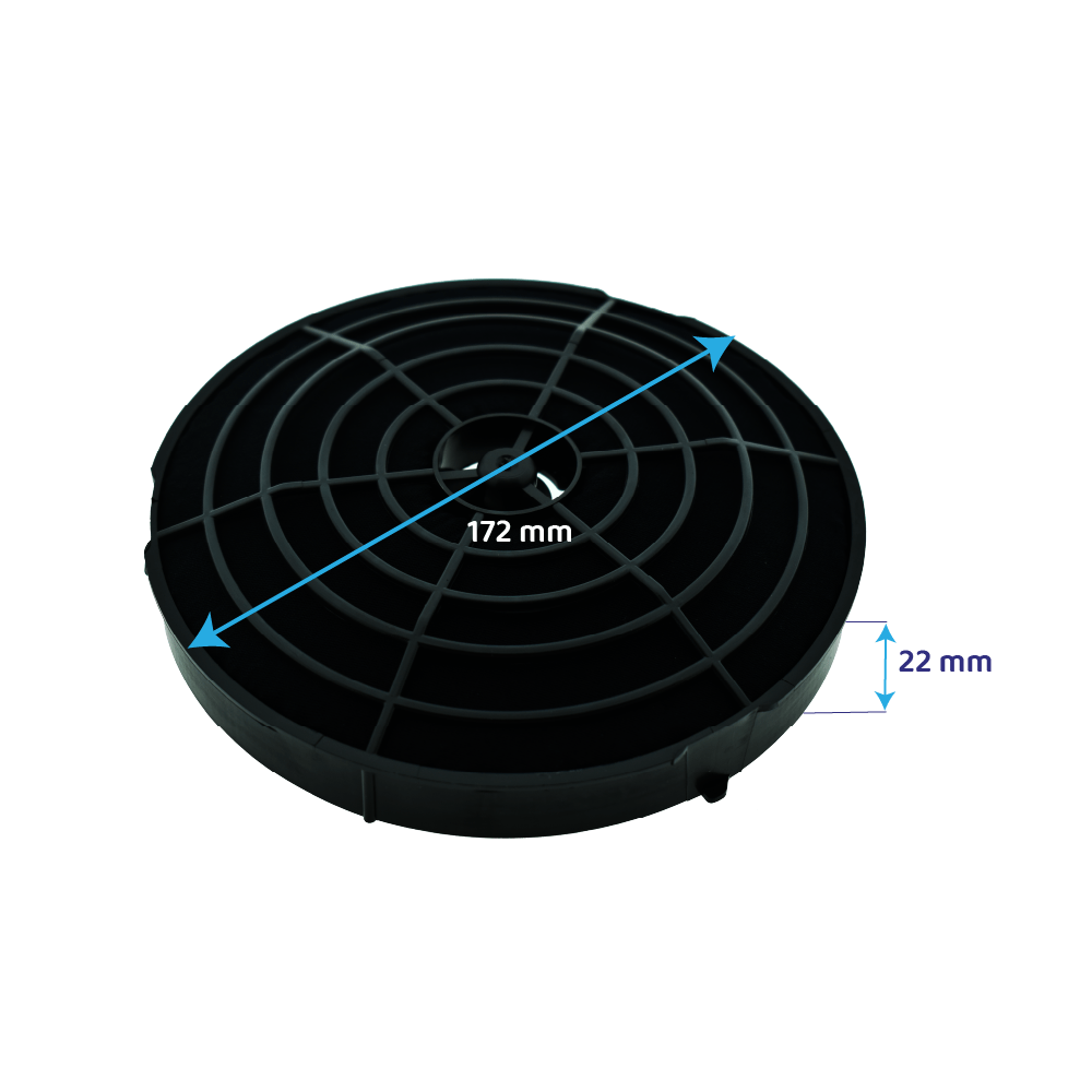 Longlife Aktivkohlefilter geeignet für Pelgrim HF2015 (2st.)
