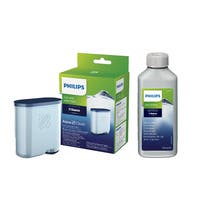 Philips / Saeco Wartungsset Kaffeemaschine Wasserfilter + Entkalker