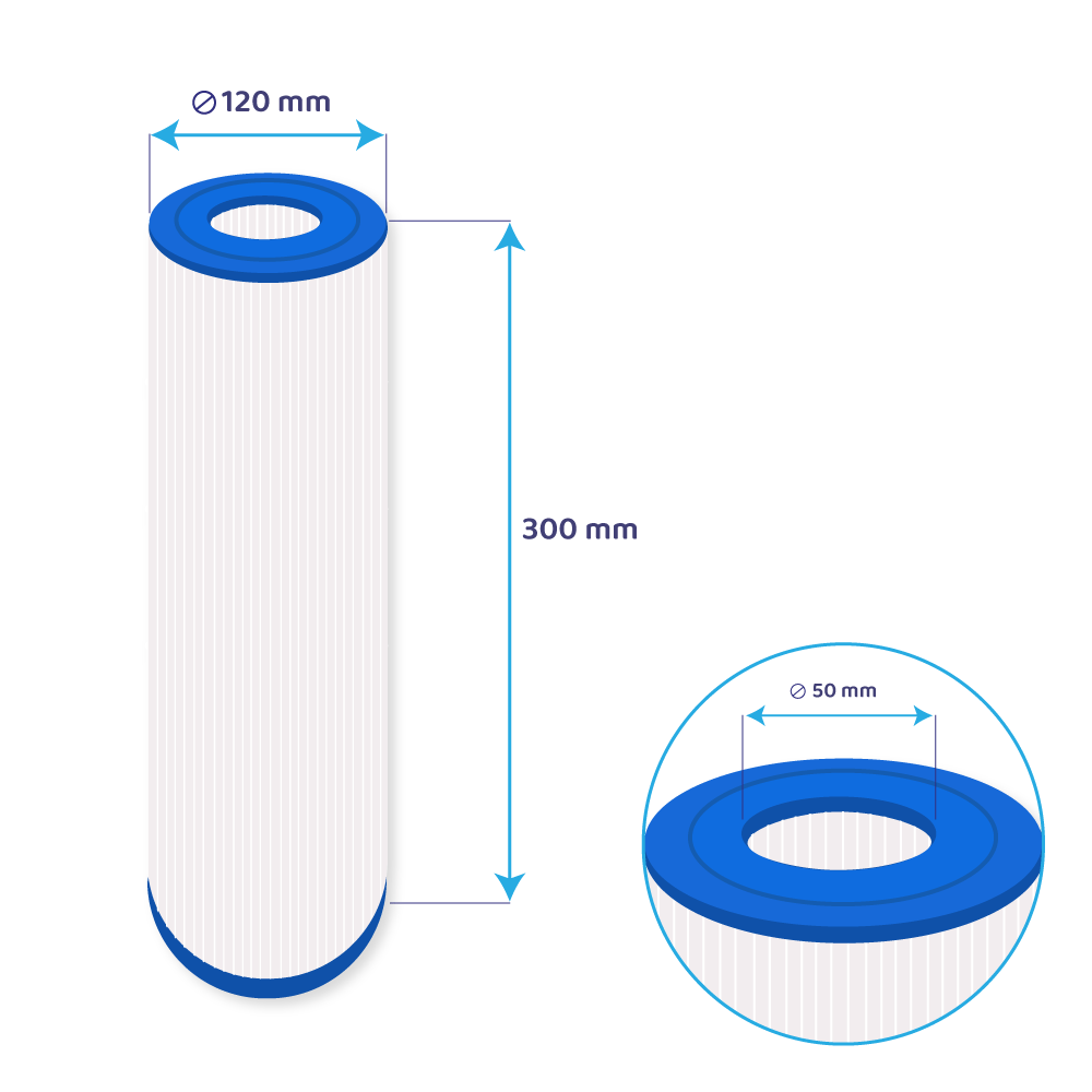 Darlly Whirlpool Filter SC821 / 40203 / C-4320