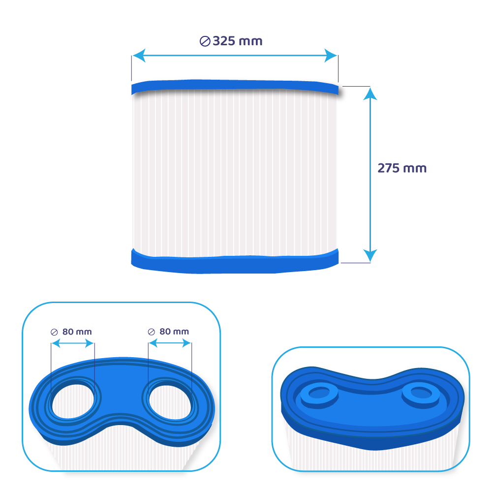 Darlly Whirlpool Filter SC859, 12351