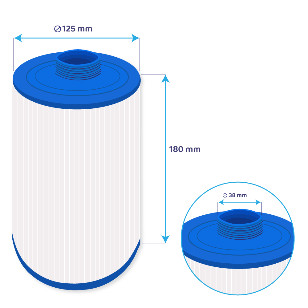 Darlly Whirlpool Filter SC862, 40214