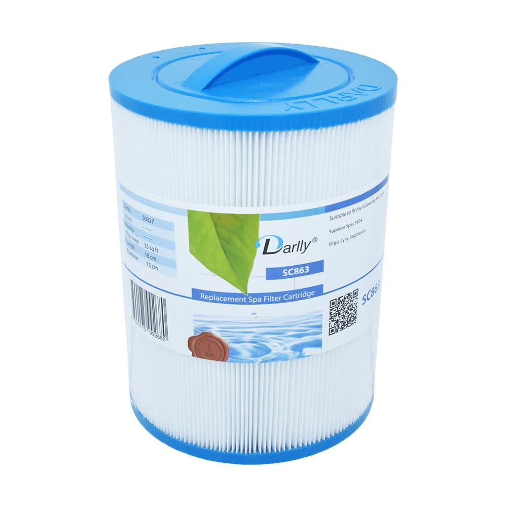 Darlly Whirlpool Filter SC863, 50327, SS04