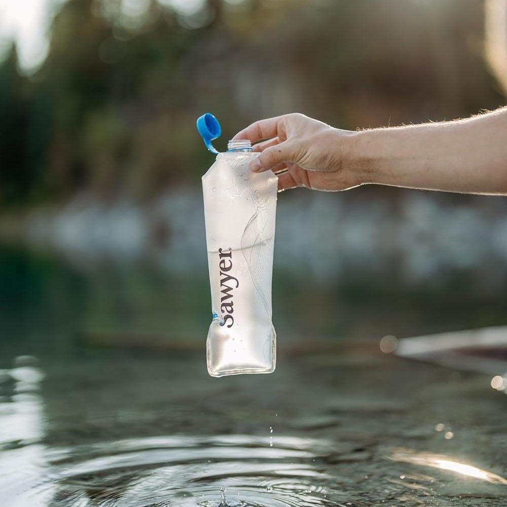 Sawyer Micro Squeeze Wasserfiltersystem, CNOC Premium 750 ml Wasserbeutel SP301