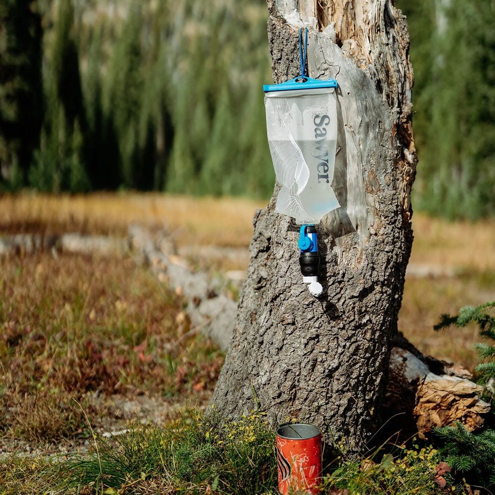 Sawyer Squeeze Wasserfiltersystem, CNOC Premium 2L Wasserbeutel SP303