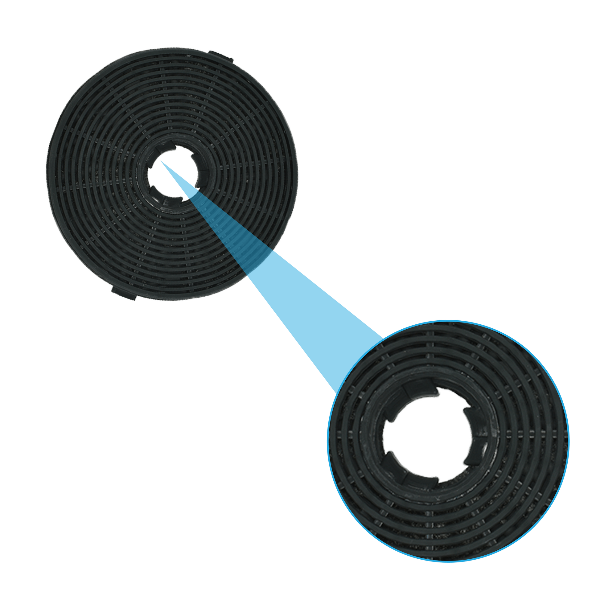 Respekta Aktivkohlefilter MIZ6000 (2 St.)