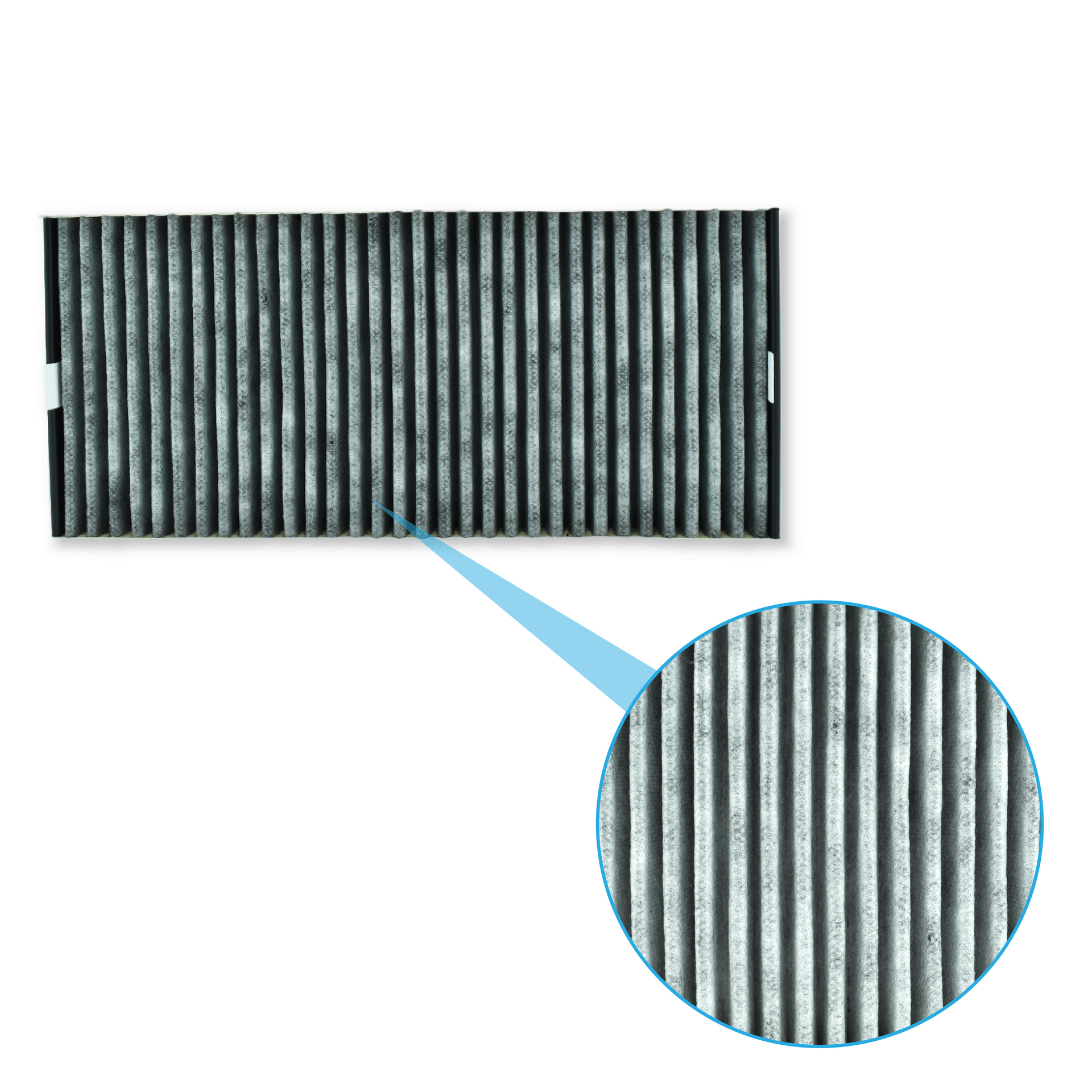 Aktivkohlefilter geeignet für Miele DKF 35-P Active AirClean | KMDA 7272-1, 7473-1, 7x76-1 und DAC xxxx