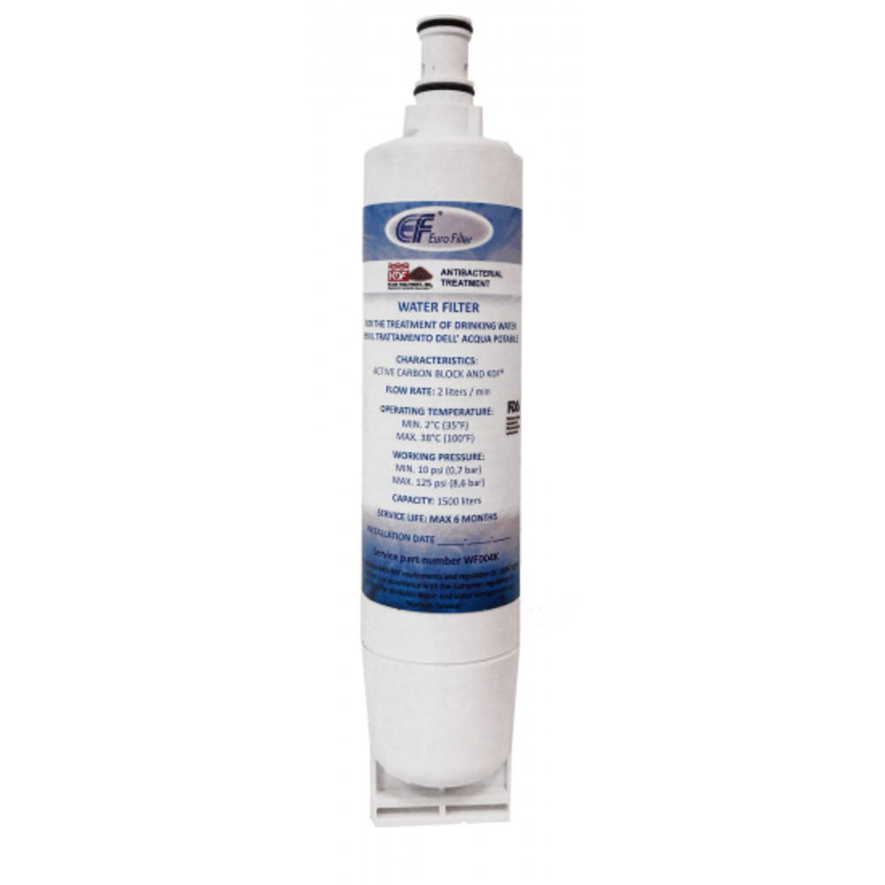 Euro Filter Wasserfilterpatrone für Kühlschrank geeignet für AEG / Electrolux / Hotpoint Ariston / SMEG / Whirlpool WF004K