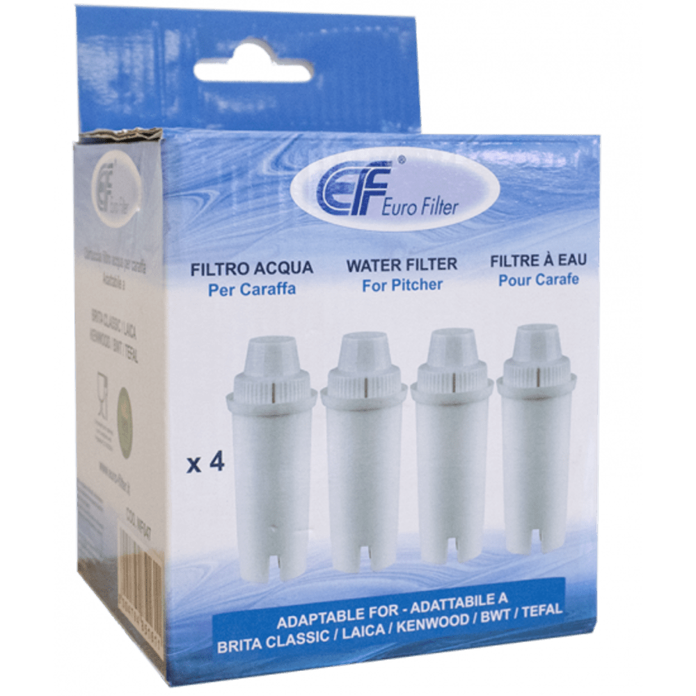 Eurofilter Wasserfilter geeignet für BRITA CLASSIC (4er-Pack)