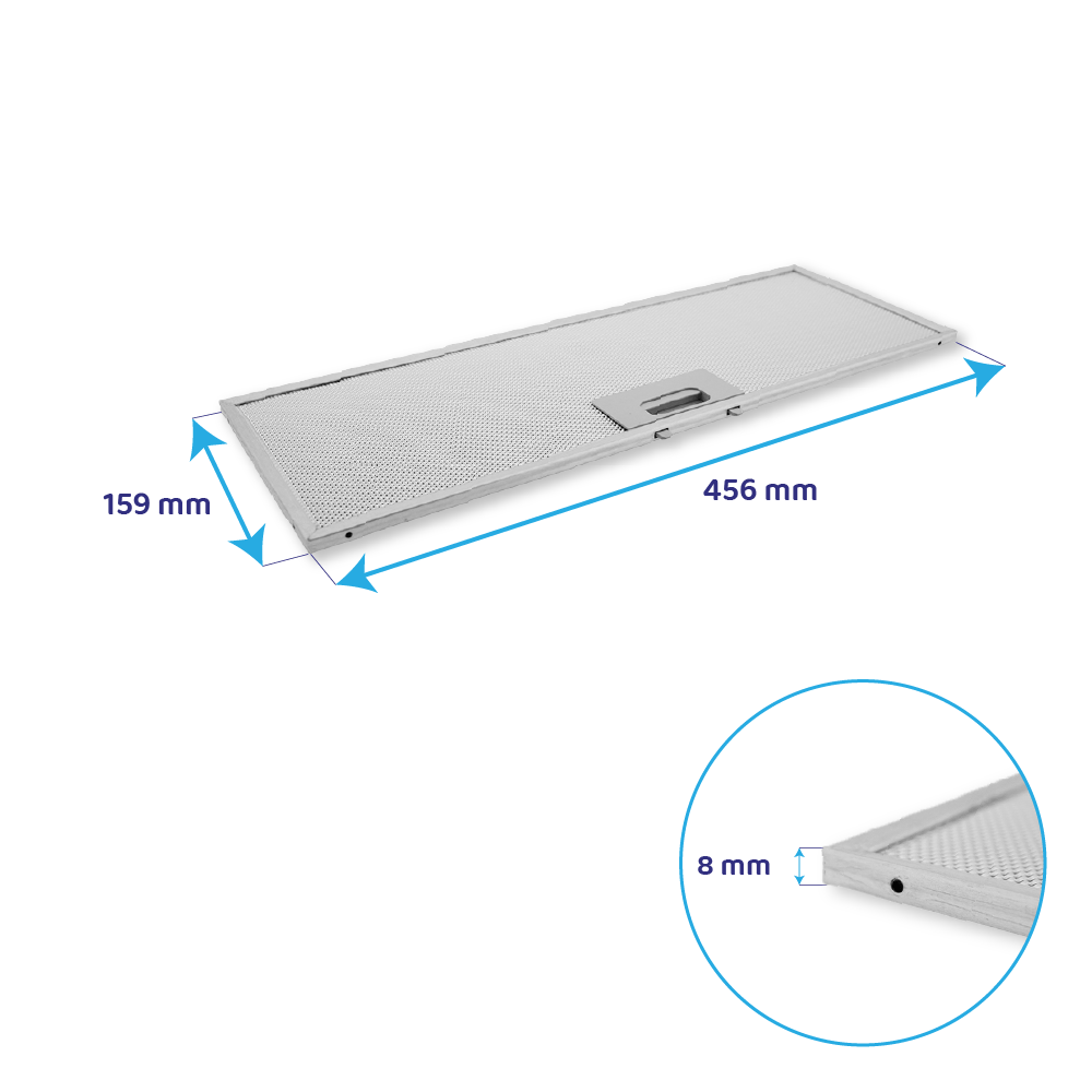 Gaggenau Metall-Fettfilter 456x159mm 11004992