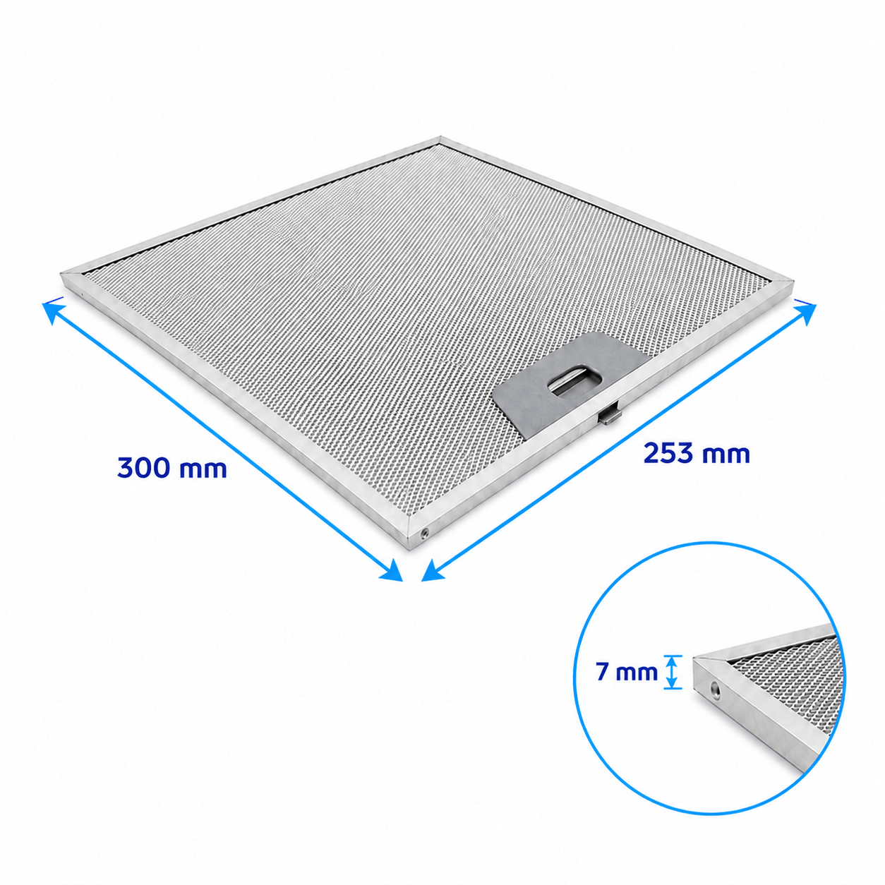 Progress Metall-Fettfilter 300x254x8mm 50248271004