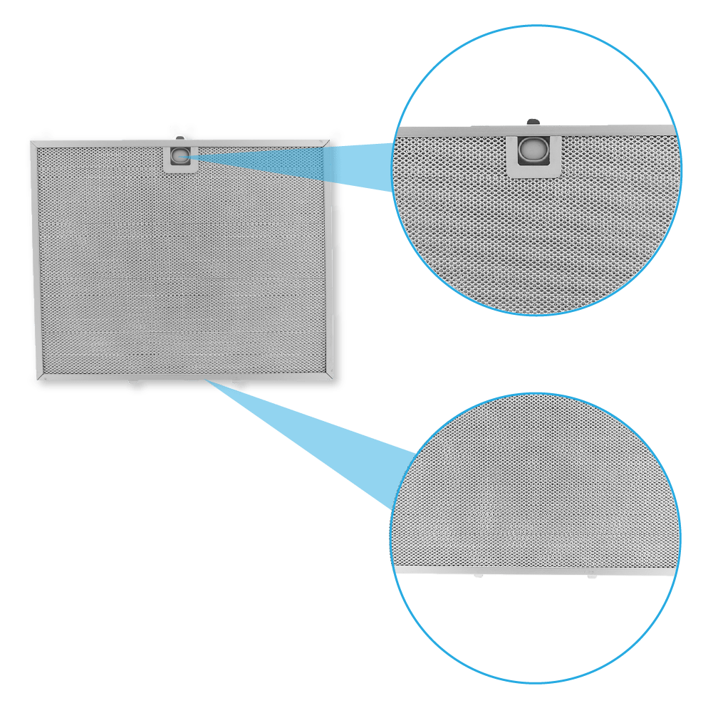 Mepamsa Metall-Fettfilter 253x314mm 133.0261.220